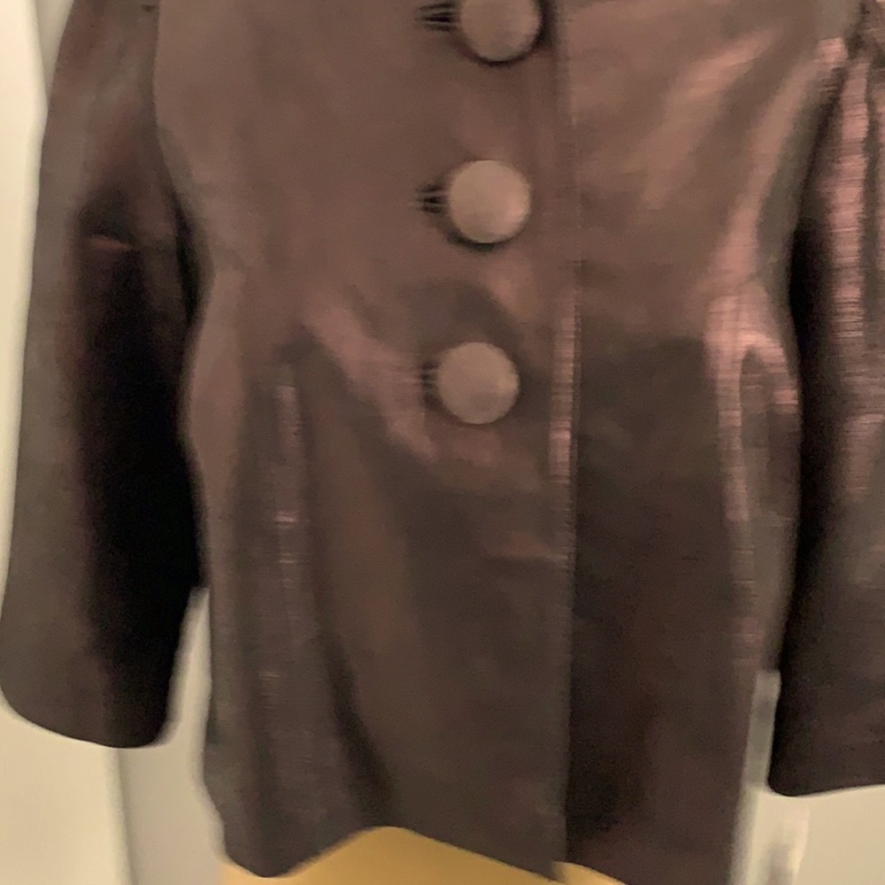 100% SHORT LEATHER DRESSY JACKET SIZE SMALL NWT 🧥🧥SALE